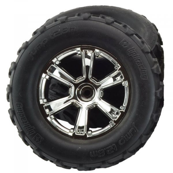 HIP Jumpshot Wheels 115324 Tires 105282 Glued 2Pcs New 254710347400 2