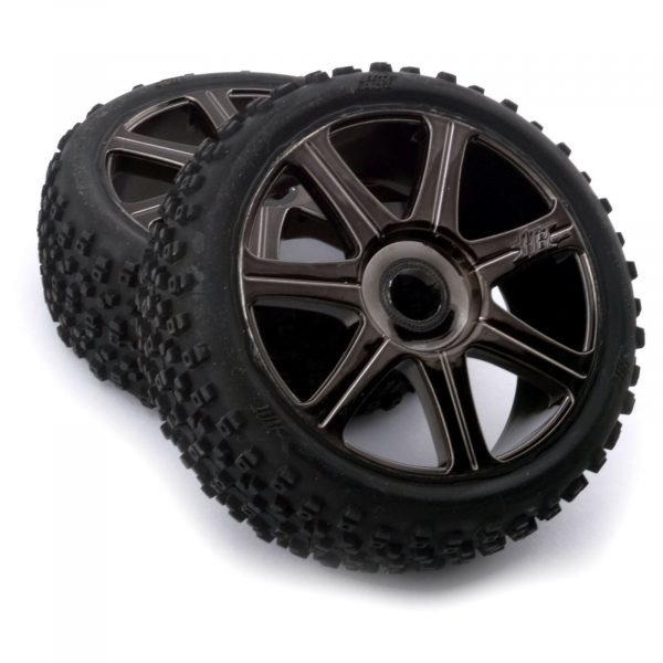 HPI Trophy 35 Buggy Wheels Tire Tyres Pre Glued 2pcs New 254786409260