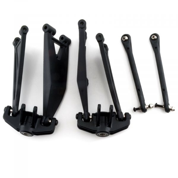 Losi Baja Rey Front Suspension Arm Set Upper and Lower Steering Spindle Set New 254960911680