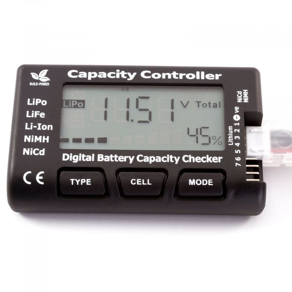 LiPo Battery Checker Capacity Voltage Tester Meter LiFe Li ion NiMH RC LiPo 254901240381