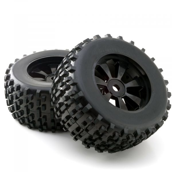 Team Corally Kronos Dementor Wheel Tyre Set Glued 17mm 2Pcs C 00180 378 New 254930905371