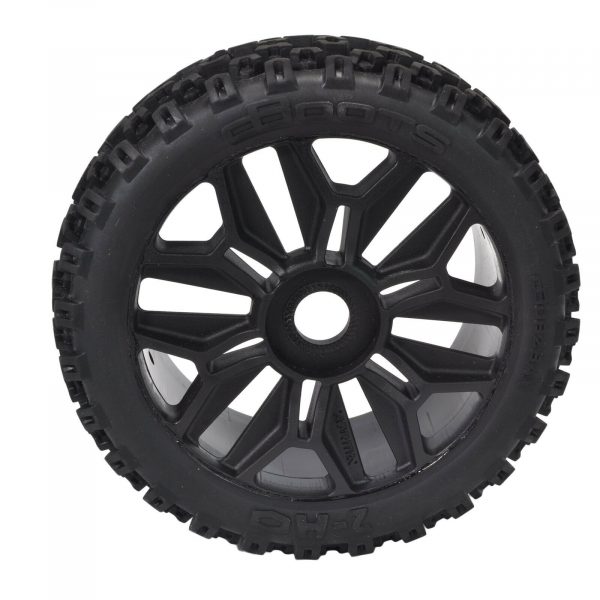 Arrma 2HO Dboots Tire Set Glued Black AR550057 2Pcs New 254625143382 2