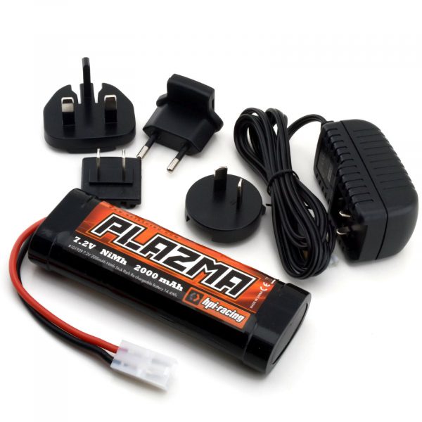 HPI Plazma 72v 2000mah Nimh Re chargeable Battery 101929 Charger Pack 111833 254892489263
