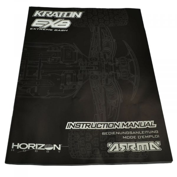 ARRMA Kraton EXB Instruction Manual New 254707539875