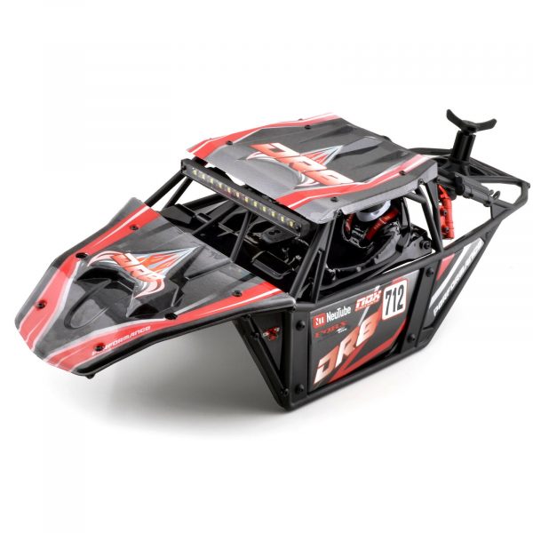FTX DR8 Complete Body Shell Front Rear Side Frame Cockpit Interior New 254988094655