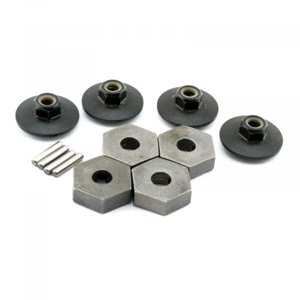 HPI 17mm Hex And Pin Set 4pcs 101190 Flanged Lock Nut M5x8mm Z680 New 254799292415 3