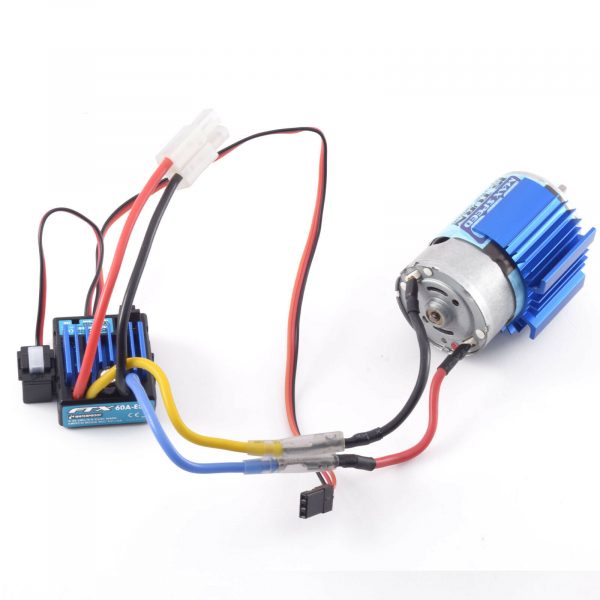 FTX 60A Brushed Waterproof Speed Control FTX6557W 550 Brushed Motor FTX6558 254726365516 4