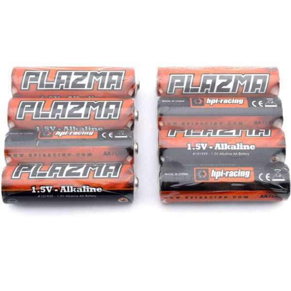 HPI Plazma 15v Alkaline Aa Battery 8pcs 101939 New 254785387696