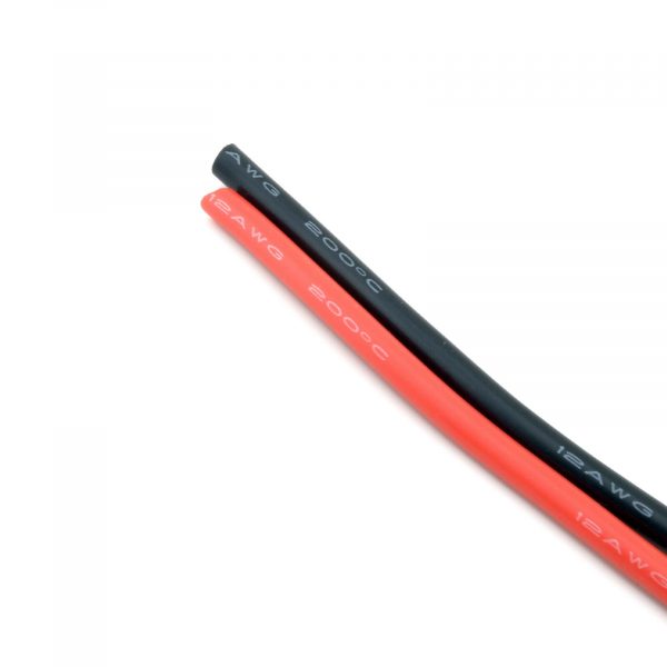 Variation of Flexible Soft Silicone Wire Cable Red amp Black 81012141618202224 AWG 254836504767 0810