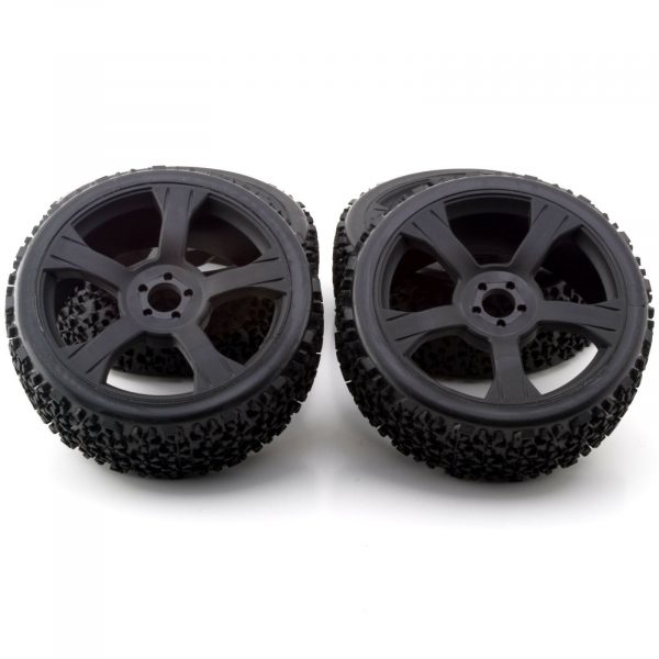 Corally Offroad 18 Buggy Tire S Ninja Low Profile Glued On B C 00180 376 4Pcs 254830309588 2