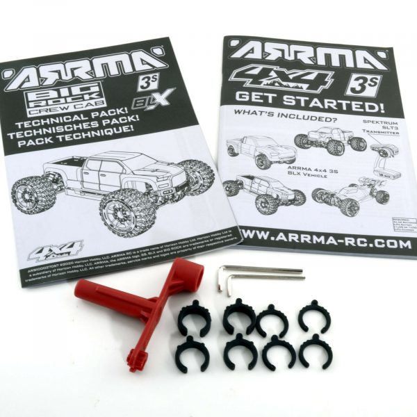 Arrma Big Rock V3 4x4 Instruction Manual Tool Kit New 254923759719