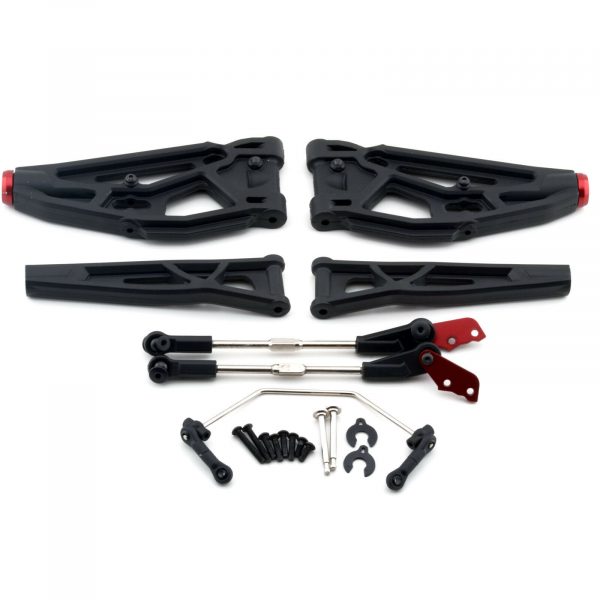 Arrma Kraton EXB Front Upper Lower Suspension Arms 135mm Steering Link New 254834499619 4