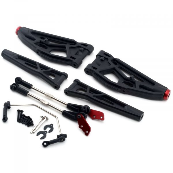 Arrma Kraton EXB Front Upper Lower Suspension Arms 135mm Steering Link New 254834499619