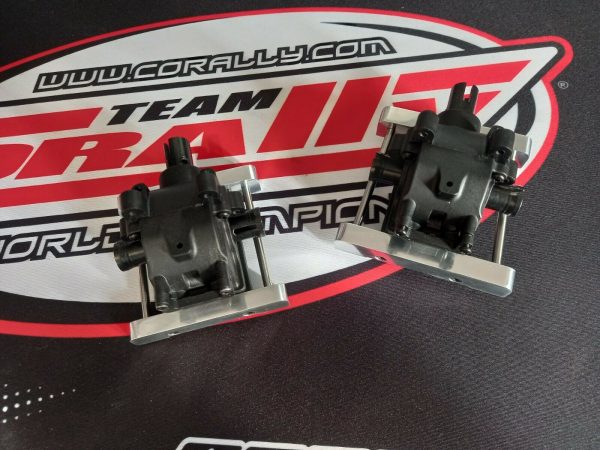 Team Corally Suspension Arm Mounts Aluminium 7075 T6 Very Strong Front Rear 254995127309 5